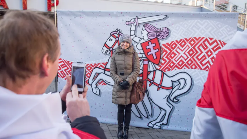 Фотарэпартаж з Дня Волі ў Мінску