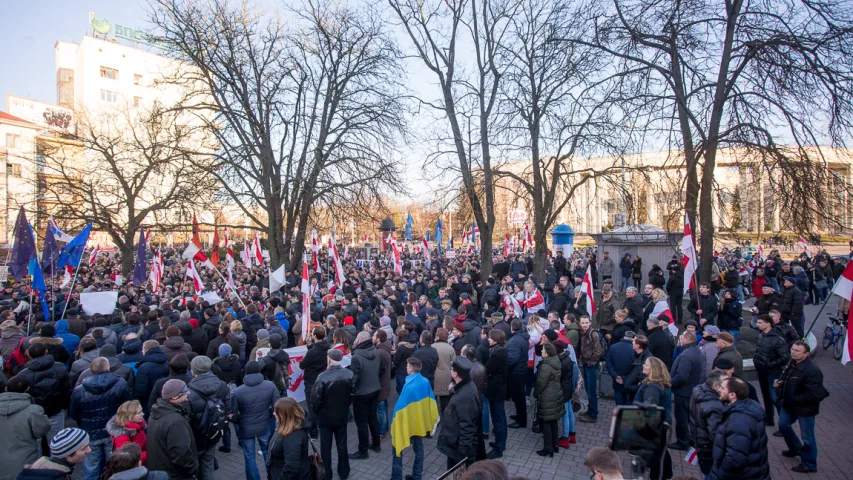 Фотарэпартаж з Дня Волі ў Мінску