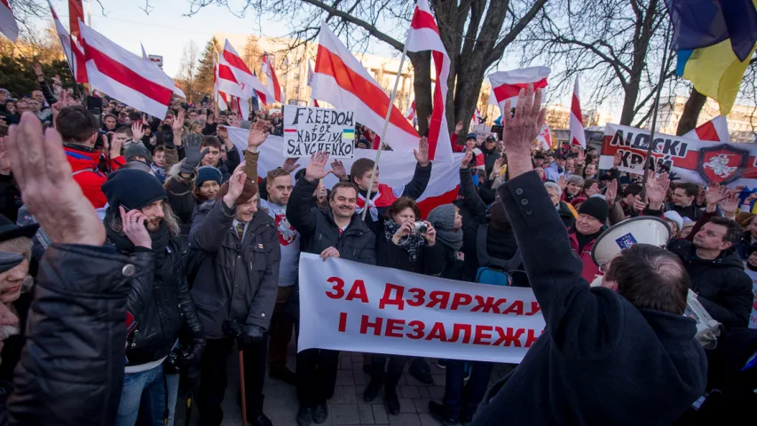 Фотарэпартаж з Дня Волі ў Мінску