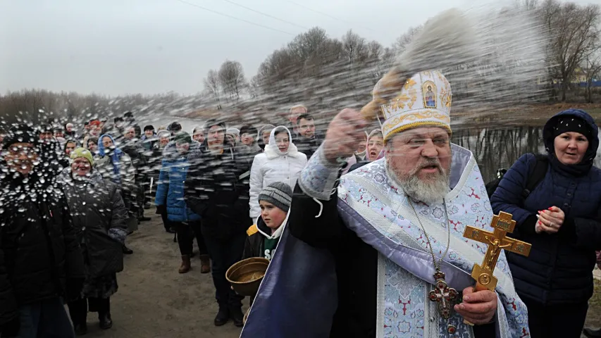 Без сталічнага гламуру: як праходзіць Вадохрышча ў мястэчку за 300 км ад Мінска