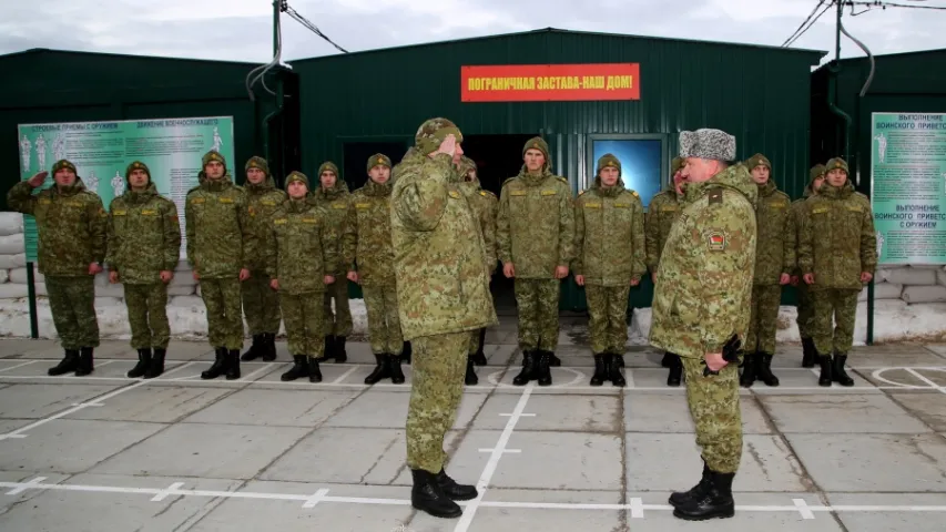 На мяжы з Украінай адкрылі новую памежную заставу "Гдзень"