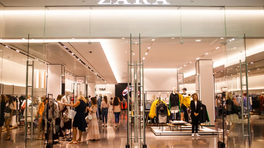 У Мінску адкрылася першая ў Беларусі крама адзення Zara. Фотарэпартаж