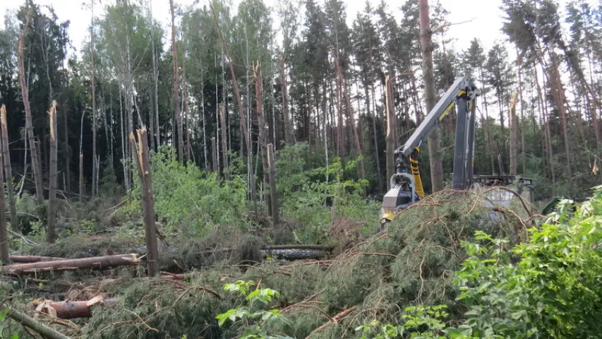 У Мінскай вобласці дагэтуль не адноўлены дахі каля 400 будынкаў (фота)