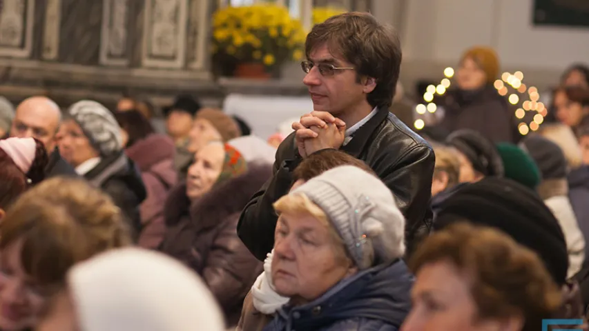 У гродзенскім касцёле пасля рэстаўрацыі адкрылі 300-гадовы алтар (фота)