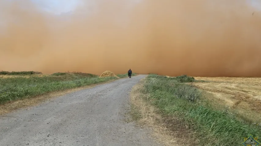 Як у Петрыкаўскім раёне змагаюцца з пажарамі на тарфяніках