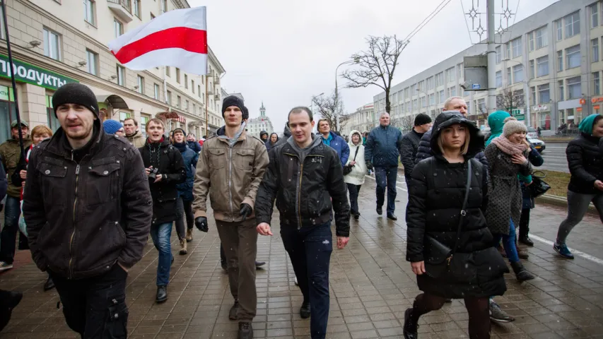 Як у Мінску прайшоў Дзень Волі: фота, відэа, меркаванні