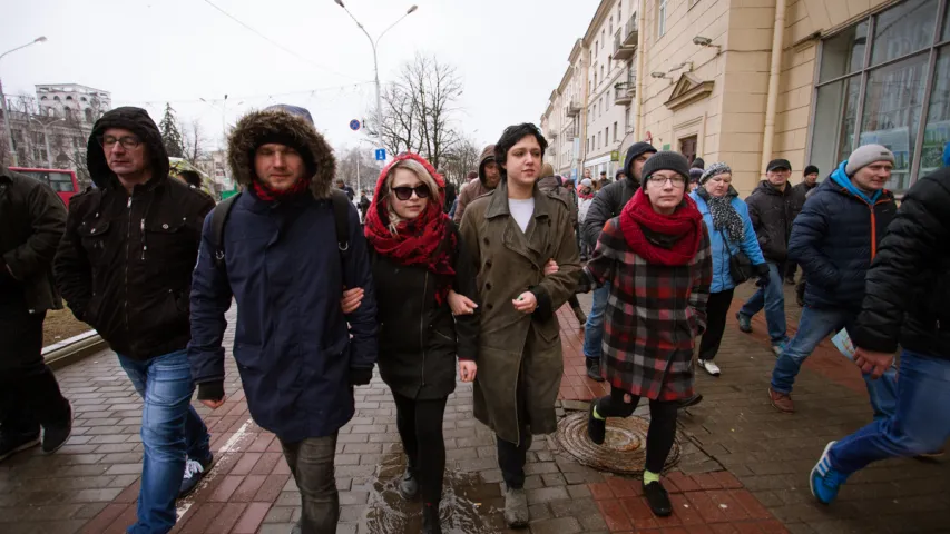 Як у Мінску прайшоў Дзень Волі: фота, відэа, меркаванні