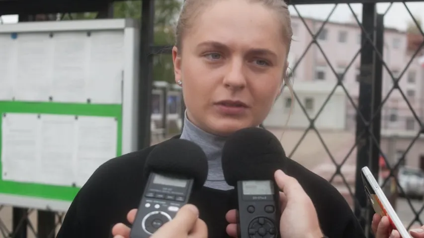 У Гродне падтрымалі польскі “чорны панядзелак”. Фотарэпартаж