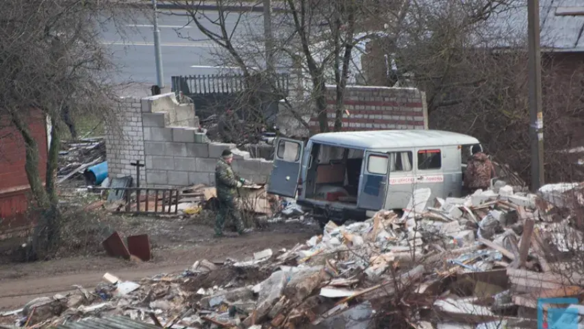 У Гродне зносяць цэлы квартал прыватнай забудовы (фотарэпартаж)