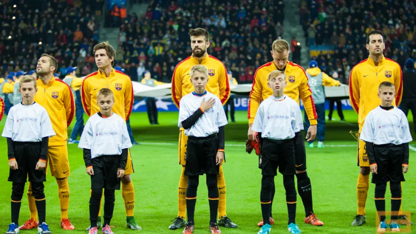 БАТЭ ў Лізе чэмпіёнаў прайграў "Барселоне" 0:2 (фота, відэа, статыстыка)