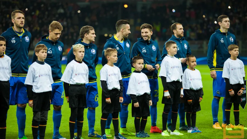 БАТЭ ў Лізе чэмпіёнаў прайграў "Барселоне" 0:2 (фота, відэа, статыстыка)