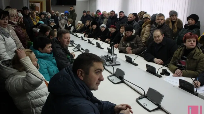 Брэсцкія ІП зладзілі мітынг і шэсце ў аблвыканкам (фота)