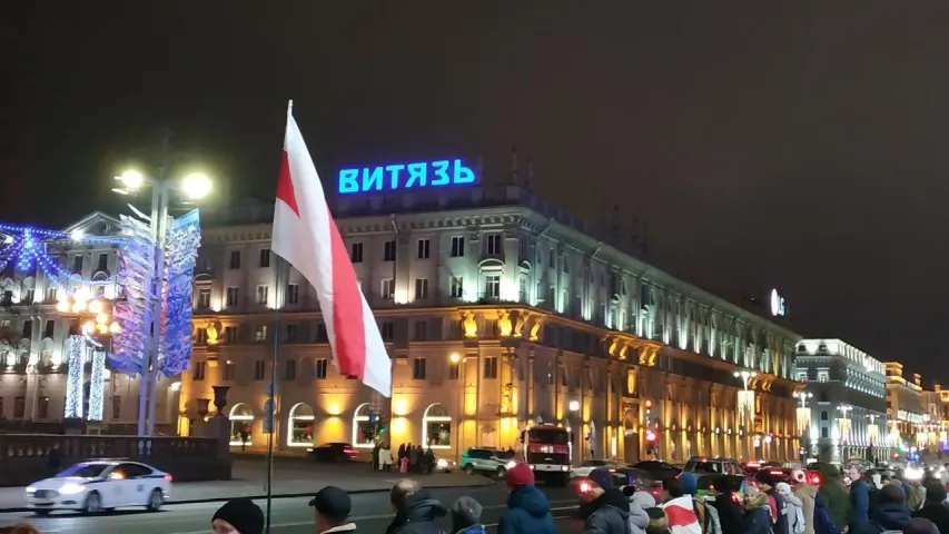 Як у Мінску пратэставалі супраць інтэграцыі Беларусі з Расіяй. Фотарэпартаж