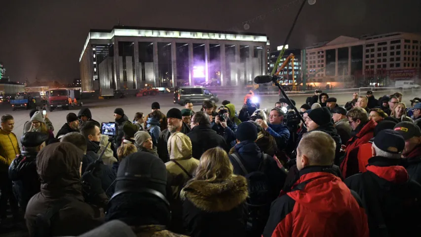 У цэнтры Мінска прайшла акцыя "свабодных людзей"