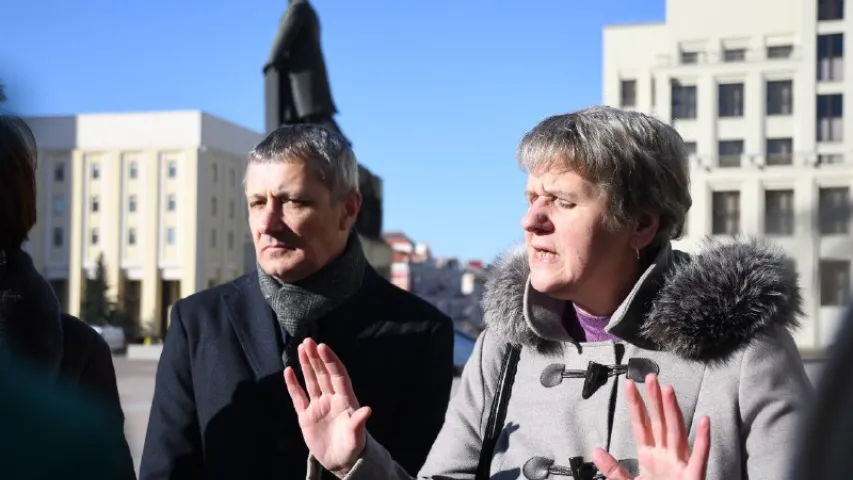 Каля парламента сабраліся актывісткі руху "Маці-328" (фота, відэа)