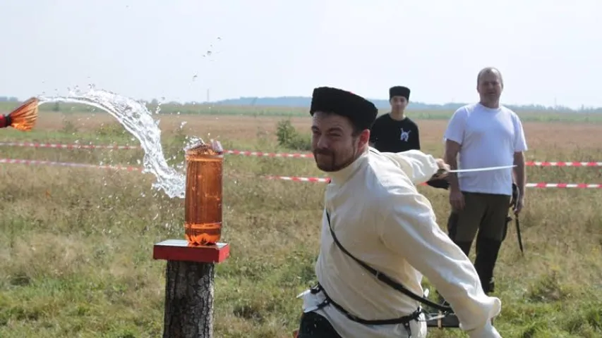 Пад Брэстам адбыліся спаборніцтвы “апалітычных казакоў” (фота)