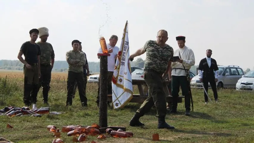 Пад Брэстам адбыліся спаборніцтвы “апалітычных казакоў” (фота)