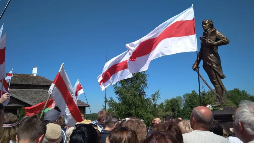 Першы ў Беларусі помнік Тадэвушу Касцюшку ўрачыста адкрыты (фота)