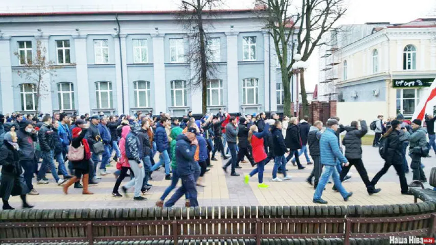 У Маладзечне прайшла акцыя супраць "дэкрэта аб дармаедах"