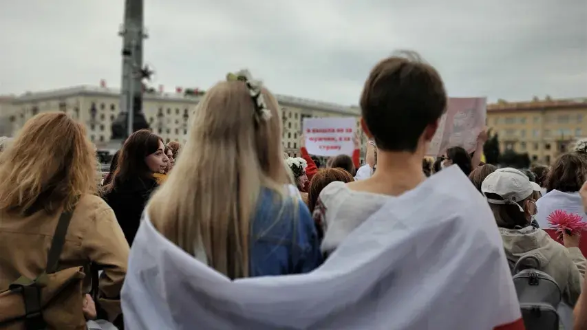 В Минске прошёл женский марш солидарности