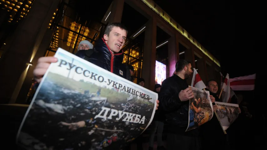 Уладзімір Салаўёў выходзіў паглядзець на маладафронтаўцаў (фота)