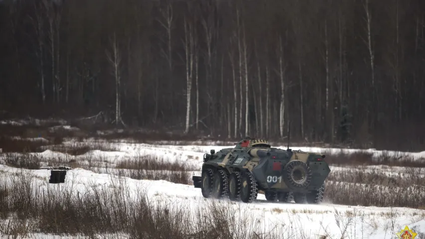 Мінабароны паказала палявыя заняткі беларускіх міратворцаў