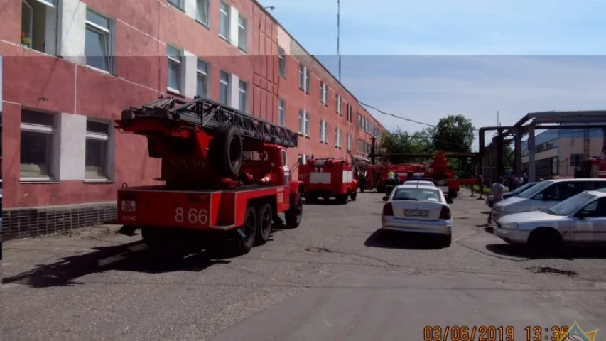 20 чалавек эвакуявалі на пажары ў Наваполацку