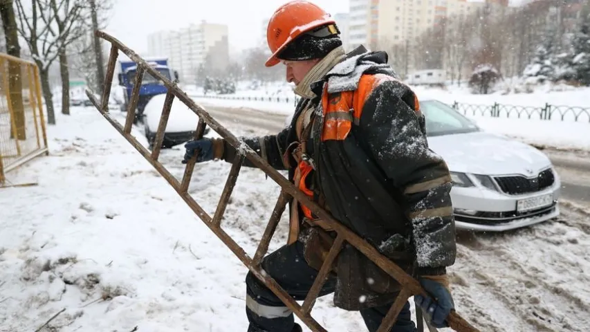 У Мінску затапіла скрыжаванне Якубоўскага і Адзінцова ў Фрунзенскім раёне