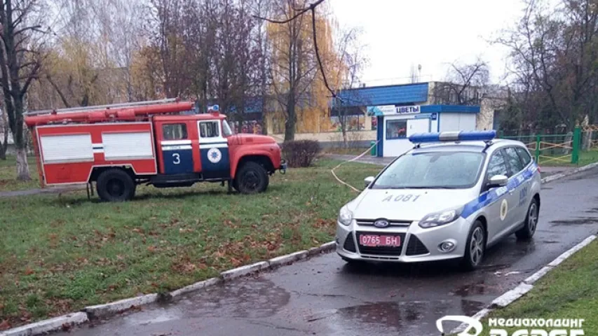 У пінскі дзіцячы садок з зямлёй прывезлі снарад часоў вайны (фота)