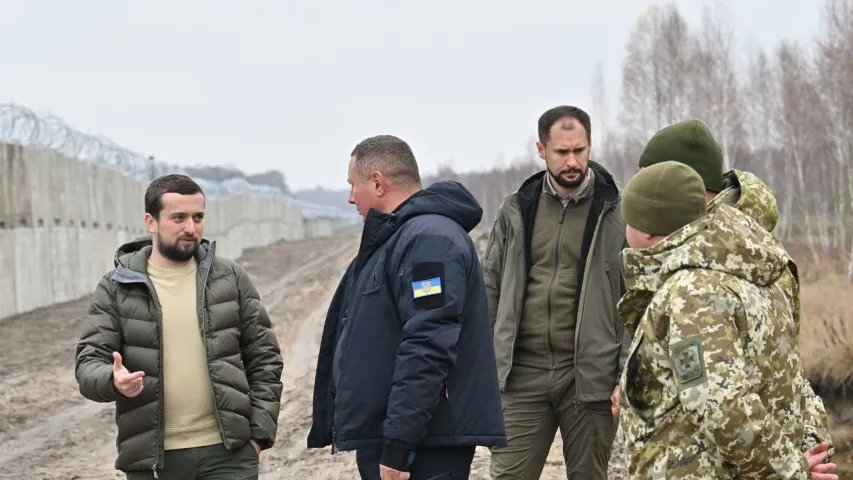 Украіна будуе плот на мяжы з Беларуссю