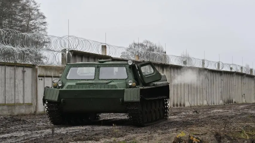 Украіна будуе плот на мяжы з Беларуссю