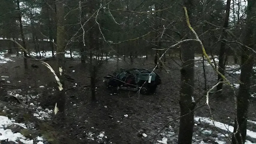 Кіроўца-"бяспраўнік" насмерць разбіўся пад Полацкам