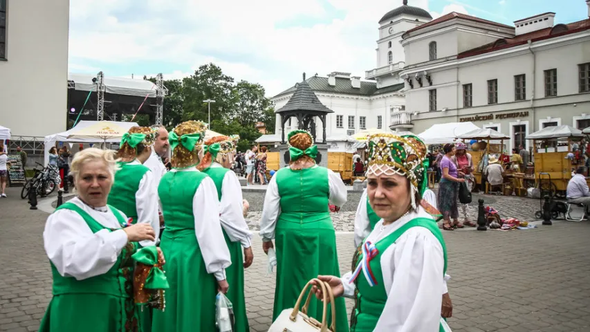 У цэнтры Мінска прайшоў Дзень расійскай культуры 