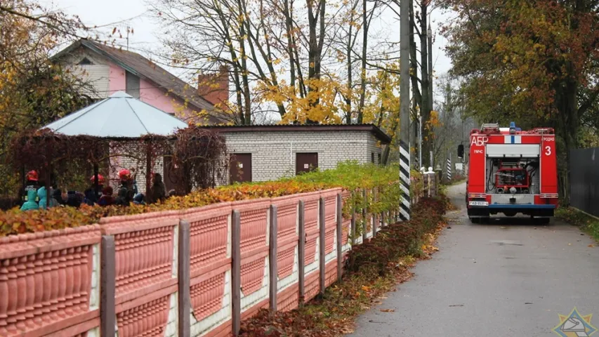 У дзіцячым садку каля Гродна адбыўся пажар