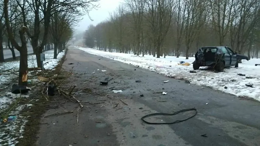 П’яны кіроўца “Сітраена” разбіўся ў мінскай Курасоўшчыне