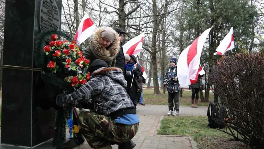 Угодкі Слуцкага збройнага чыну адзначылі мітынгам і канцэртам