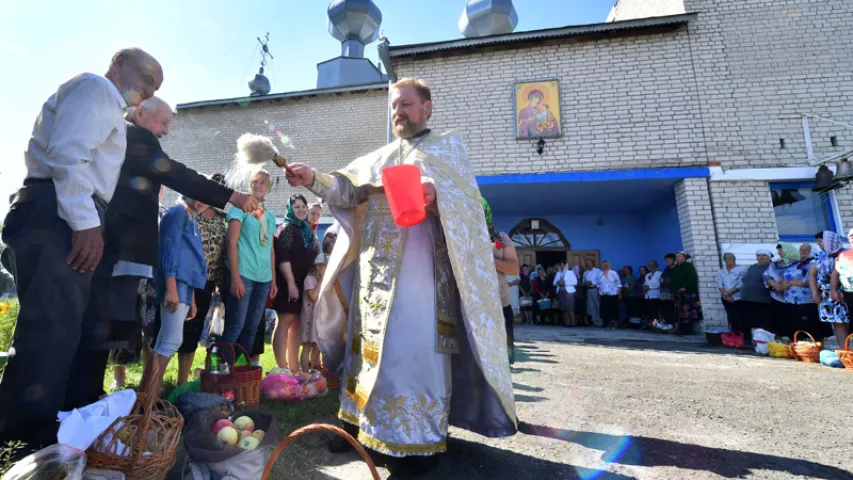 Яблычны Спас на Палессі (фотарэпартаж)