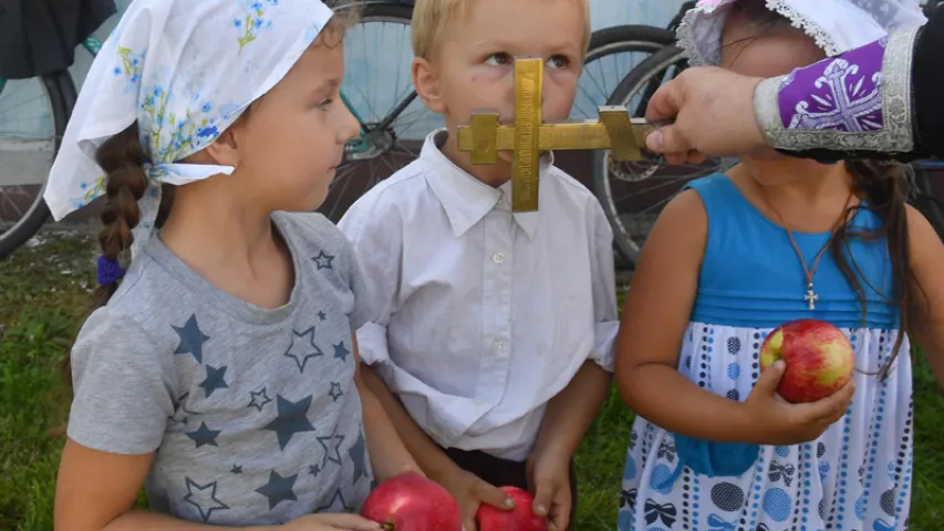 Яблычны Спас на Палессі (фотарэпартаж)