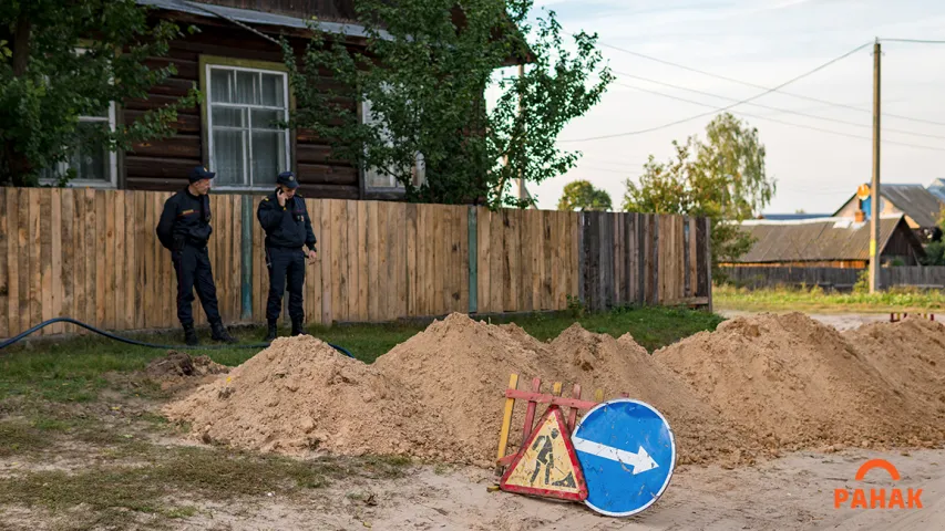 У Светлагорску сапёраў выклікалі размініраваць... нямецкі кіслародны балон