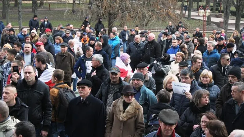 Чарговы “марш недармаедаў” у Брэсце — як гэта было (фотарэпартаж)