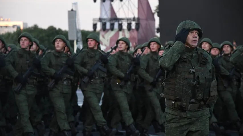 Якім будзе заўтрашні парад у Мінску, можна пабачыць ужо цяпер (фота)