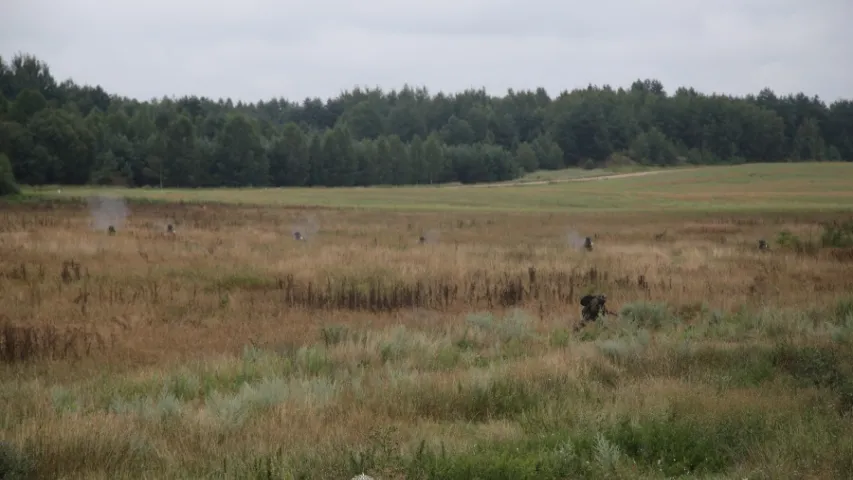 У Беларусі адпрацоўвалі ліквідацыю ўмоўнай "банды", якая прарвалася з-за мяжы