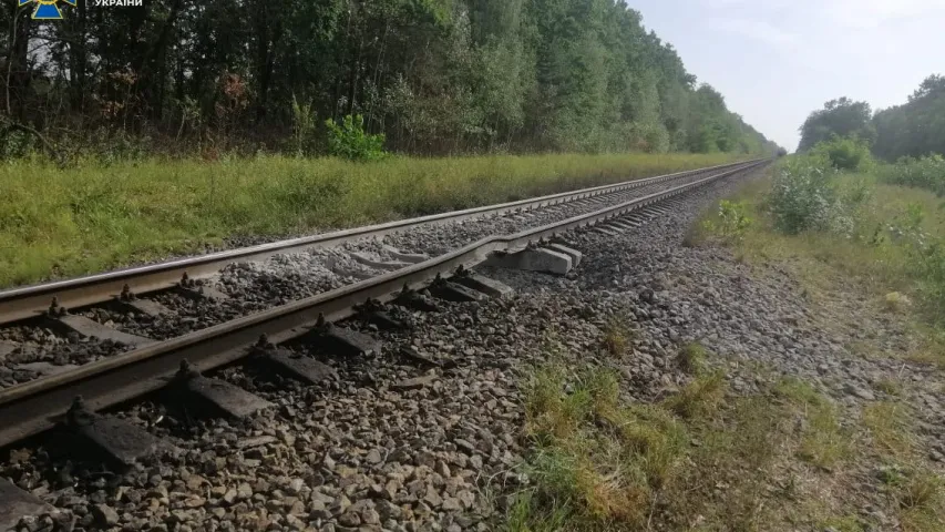 Ва Украіне спрабавалі ўзарваць беларускі цягнік з бензінам і дызпалівам