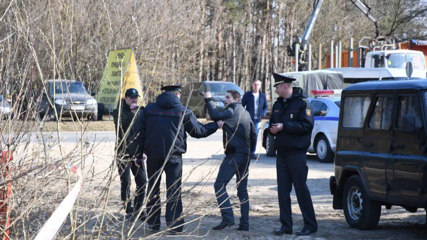 У Курапатах затрымалі Паўла Севярынца і Дзяніса Урбановіча