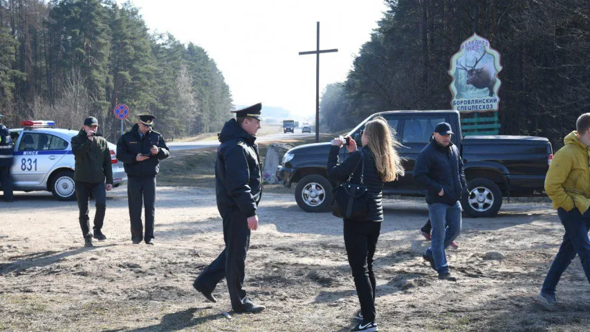 У Курапатах затрымалі Паўла Севярынца і Дзяніса Урбановіча