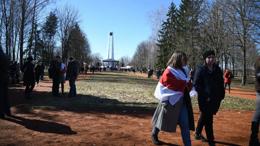 У Гродне пачаўся канцэрт, прысвечаны Дню Волі