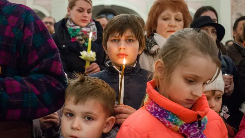 Як святкуюць Вялікдзень праваслаўныя і католікі