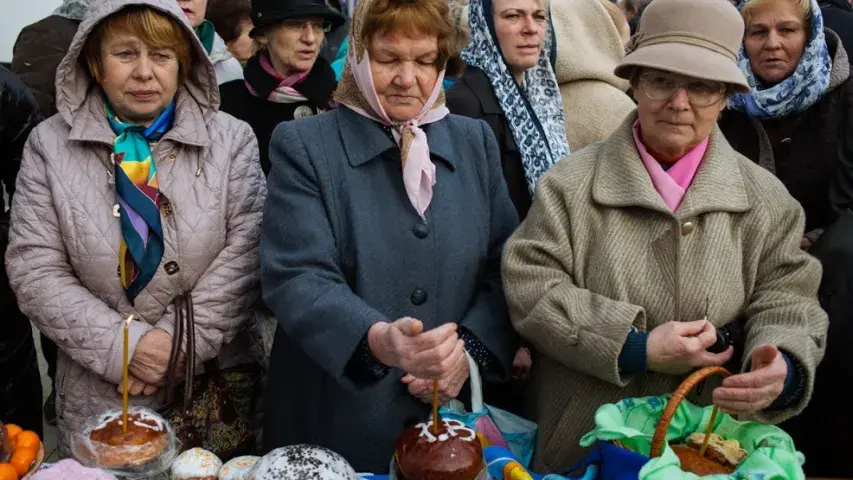 Як святкуюць Вялікдзень праваслаўныя і католікі