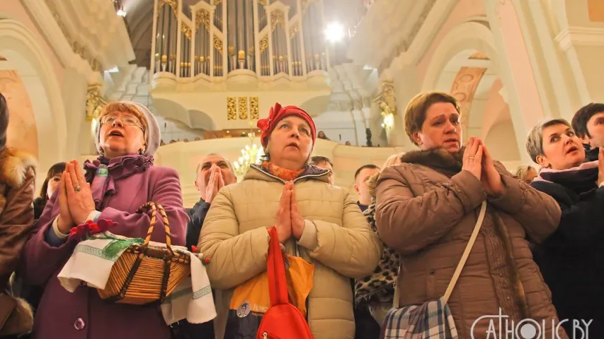 Католікі адзначаюць Вялікдзень — свята Уваскрэсення Хрыстовага