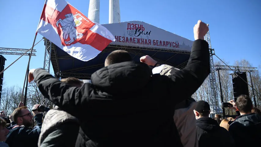 У Гродне пачаўся канцэрт, прысвечаны Дню Волі